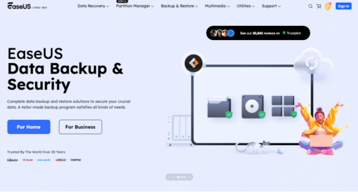 Date Backup and Security EaseUS